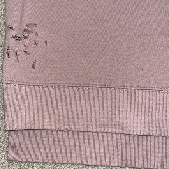 Pistola Raine Distressed French Terry Sweatshirt - Picture 5 of 7